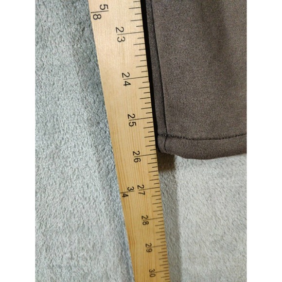 J. Jill Pants Womens 6 Brown Microsuede Skinny Leg Casual‎ Normcore - Picture 3 of 7